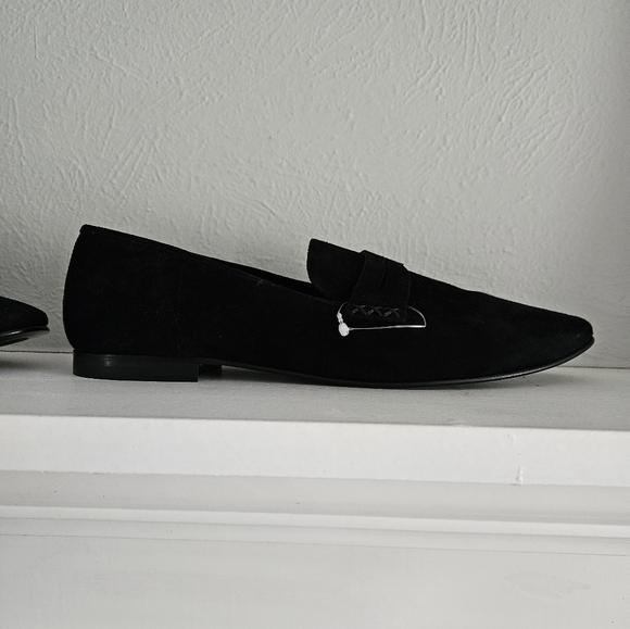 NWOT Margaux 'The Penny' Italian Suede Loafer - Picture 6 of 10